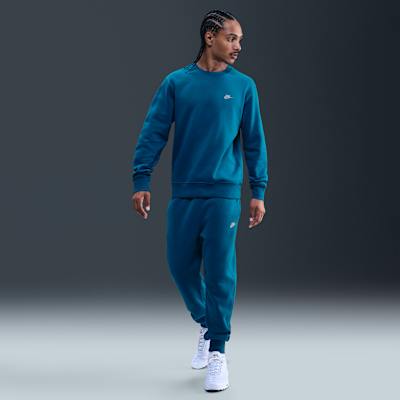 Sudadera de cuello redondo de tejido Fleece para hombre Nike Club