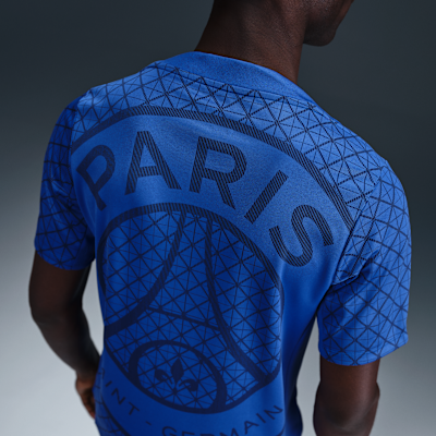 Paris Saint-Germain Academy Pro Home Men's Nike Dri-FIT Soccer Pre-Match Short-Sleeve Top