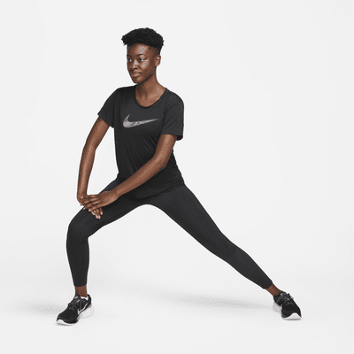 Haut de running à manches courtes Nike Dri-FIT Swoosh pour femme