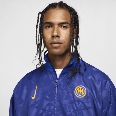 Inter Milan Strike Derde Nike Dri-FIT voetbalvolksliedjack voor heren