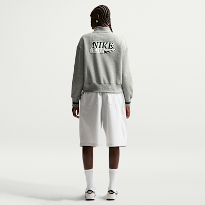 Nike Sportswear Women's Oversized 1/4-Zip Fleece Top