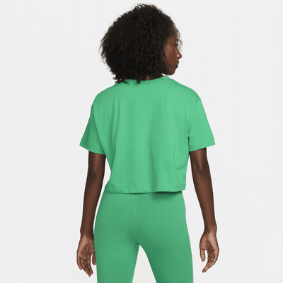 Playera cropped con logotipo para mujer Nike Sportswear Essential