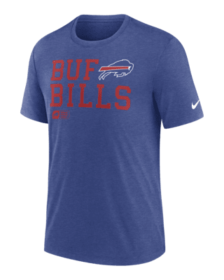 Мужская футболка Buffalo Bills Overlap Lockup Nike NFL