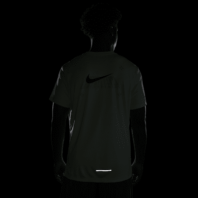 Nike Miler Men's Short-Sleeve Graphic Running Top