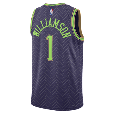 Zion Williamson New Orleans Pelicans 2024/25 City Edition Men's Nike Dri-FIT NBA Swingman Jersey