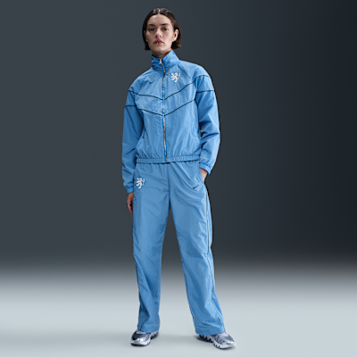 Hollanda Windrunner Nike UV Dokuma Kadın Futbol Ceketi