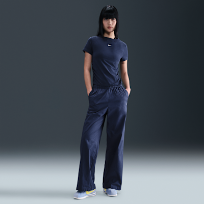 Nike Sportswear Chill Knit Women's Tight Short-Sleeve Mock-Neck Top