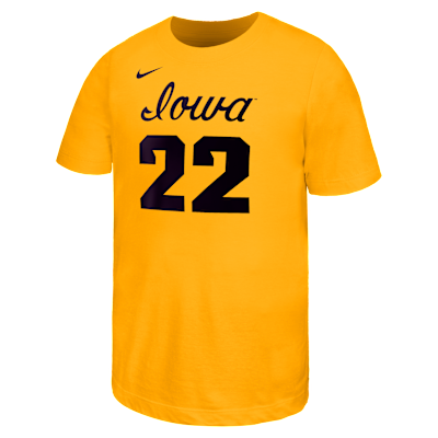 Caitlin Clark Iowa Hawkeyes Big Kids' College Basketball T-Shirt from Nike - $33