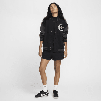 Chamarra bomber oversized para mujer Serena Williams Design Crew