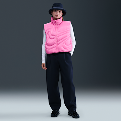 Veste sans manches oversize en duvet Nike Sportswear Swoosh Series pour femme