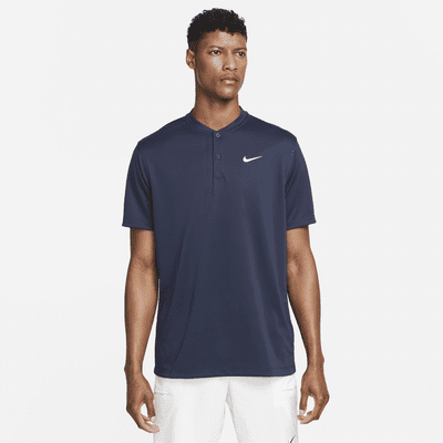 Polo de cuello en v de tenis para hombre NikeCourt Dri-FIT