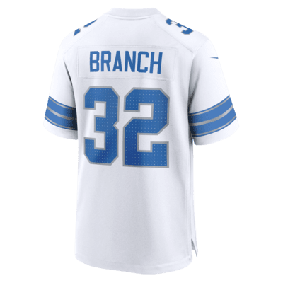 Brian Branch Detroit Lions Men's Nike NFL Game Football Jersey