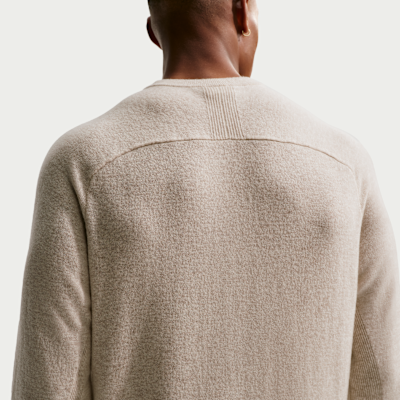 Suéter de golf de cuello redondo para hombre Nike Tailored Performance