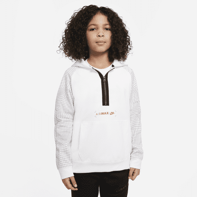 Nike Sportswear Air Max Sudadera con capucha de tejido Fleece con media  cremallera - Niño. Nike ES