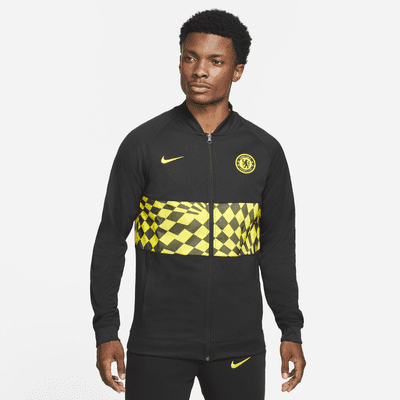 Chelsea F.C. Men's Full-Zip Football Tracksuit Jacket. Nike CA