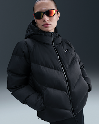 Женские  Nike Sportswear Windpuffer Storm-FIT Loose Hooded Down Puffer