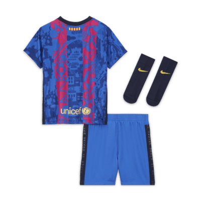 Kit Del Fc Barcelona Alternativo 2021 22 Para Bebé E Infantil. Nike.com