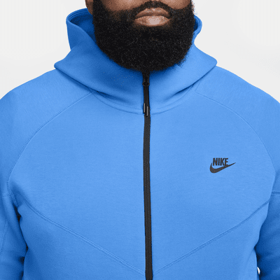 Nike Sportswear Tech Fleece Windrunner cipzáras, kapucnis férfipulóver