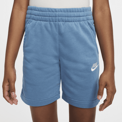 Shorts de French Terry para niños talla grande Nike Sportswear Club Fleece