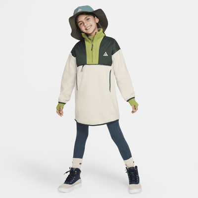 Túnica holgada para niños talla grande Nike ACG "Wolf Tree"