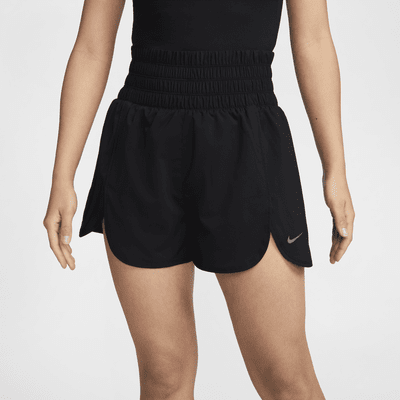 Shorts Dri-FIT de tiro ultraalto con forro de ropa interior para mujer Nike One