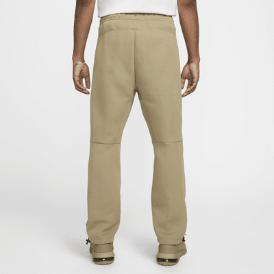 Pants de tejido Fleece con dobladillo abierto para hombre Nike Tech