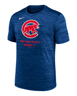 Мужская футболка Chicago Cubs Velocity Nike Dri-FIT MLB