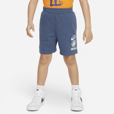 Nike Sportswear "Leave No Trace" French Terry Taping Shorts Little Kids' Shorts