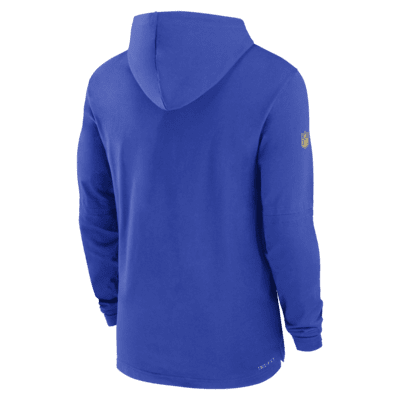 Los Angeles Rams Nike Youth Logo Performance Pullover Hoodie - Royal