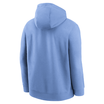 Sudadera con gorro sin cierre universitaria Nike para hombre North Carolina Tar Heels Legacy Club Foundational