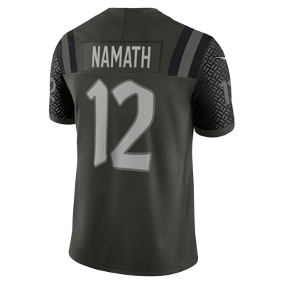 Jersey Nike Dri-FIT de la NFL Limited para hombre Joe Namath New York Jets Rivalries Collection