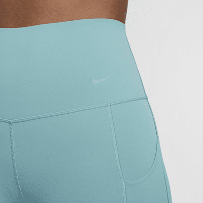 Leggings de 7/8 de tiro alto y sujeción media con bolsillos para mujer Nike Universa