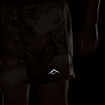 กางเกงวิ่งขาสั้น 6 นิ้วมีซับในผู้ชาย Dri-FIT Nike Trail