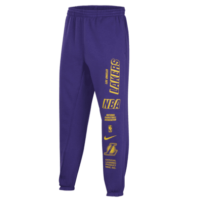 Los Angeles Lakers Courtside Nike NBA-Fleece-Hose für ältere Kinder