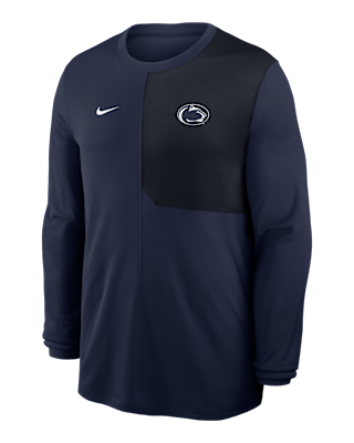 Мужские  Penn State Sideline Coach Nike Dri-FIT College Long-Sleeve Top