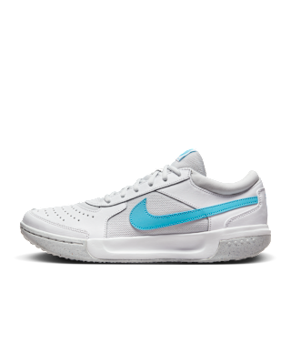 white nike tennis court shoes