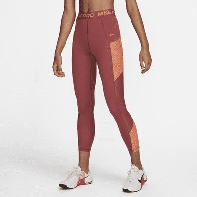 crecimiento Culpa Hombre rico Nike Pro Women's High-Waisted 7/8 Leggings with Pockets. Nike.com