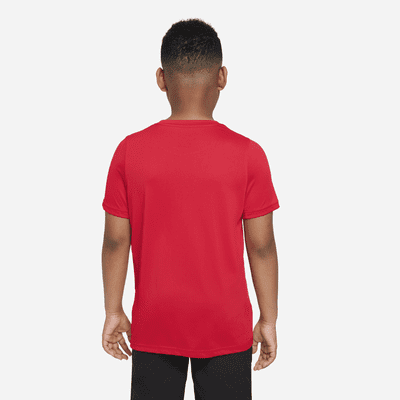 mens red dri fit shirt