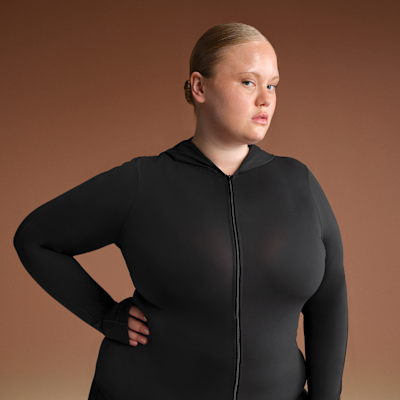Sudadera con gorro y cierre completo para mujer NikeSKIMS Weightless Layers