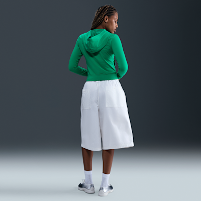 Långärmad huvtröja Nike Sportswear med hel dragkedja för kvinnor