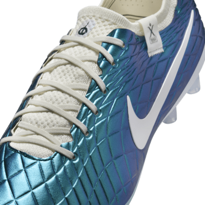 Chaussure de foot basse à crampons Nike Tiempo Emerald Legend 10 Elite AG-Pro