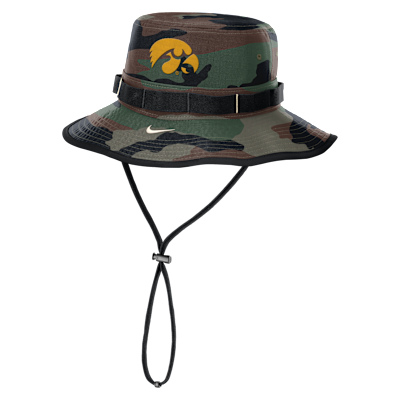Iowa 2025 Military Appreciation Boonie Men's Nike Dri-FIT College Bucket Hat