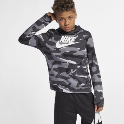 boys camo hoodie