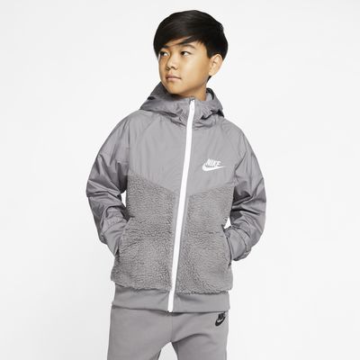 nike nsw windrunner sherpa jacket