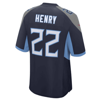 NFL Tennessee Titans (Derrick Henry) Men's Game Football Jersey.
