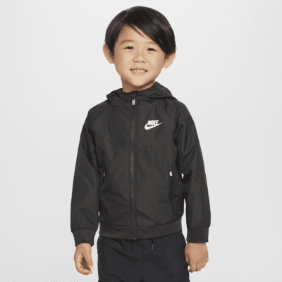 Nike Sportswear Windrunner Jacke mit durchgehendem Reißverschluss für Kleinkinder