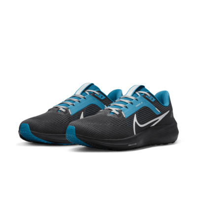 Unisex Nike White Carolina Panthers Zoom Pegasus 37 Running Shoe