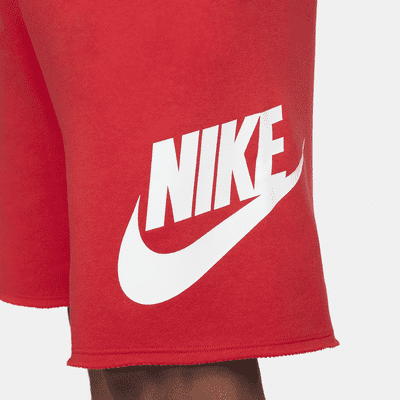 Nike Club Alumni Herenshorts van sweatstof