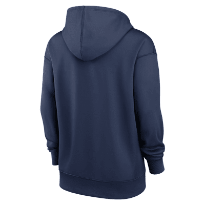 Sudadera con gorro sin cierre Nike Therma de la MLB para mujer Philadelphia Phillies Authentic Collection City Connect