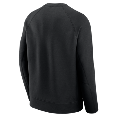 Detroit Tigers Tech Fleece Men's Nike MLB Pullover Crew
